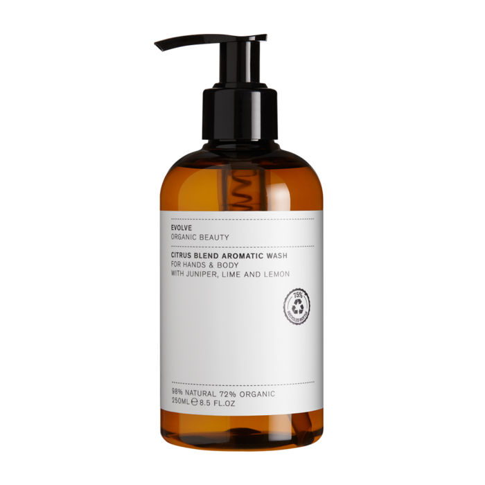 Evolve Organic Beauty | Hand & Body Wash | Citrus Blend | 250 ml