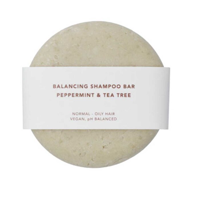 Mellow Mind | Balancing Shampoo Bar | Peppermint & Tea Tree Oil - Normal to oily hair | 80 g