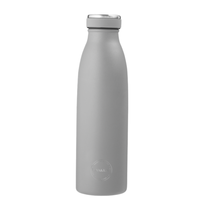 AYA & IDA | Termo Drikkeflaske | Light Grey | 500 ml