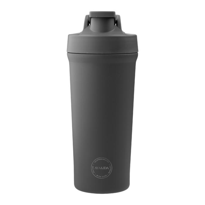 AYA & IDA | Shaker Bottle | Dark Grey | 750 ml