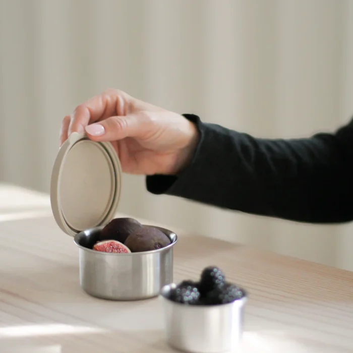 Aya & Ida | Snack Container | Cream Beige