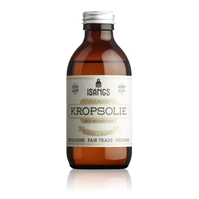 Isangs Hair & Body | Plejende kropsolie uden duft | 200 ml